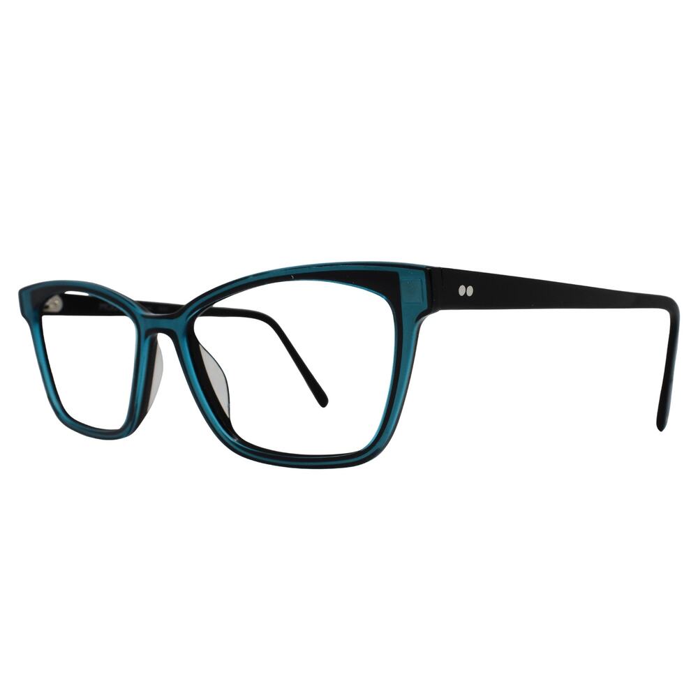 Modo Model 6619 TUQBLK (Turquoise/Black) 52-15-140 Eyeglasses FRAMES ONLY - GOOD